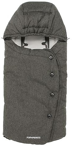 Foppapedretti Trendy Universal-Fußsack, Melange Graphite