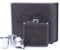 Engraved Hip Flask Gift Set, 6oz, Black/Silver, Personalized Design Options, Funnel Included (Script, 6oz Leather (Dark Brown))