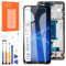 Écran LCD pour Xiaomi 11T 5G/11T Pro 5G Digitizer LCD Affichage Remplacement Tactile Écran Assemblée avec Réparation Kit (Noir avec Cadre)