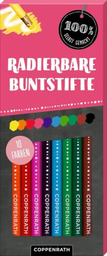 Die Spiegelburg Coppenrath 95167 100% selbst gemacht - Radierbare Buntstifte