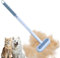 Eliminador de Pelos de Perro - Recogedor Reutilizable De Pelusa Para Ropa - Recogedor de Pelusas con Mango Extensible para Sofás, Ropa, Alfombras y Ropa de Cama