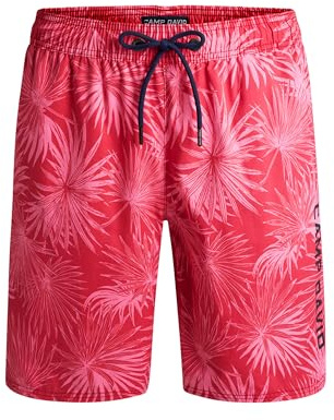 Camp David Herren Lange Beachshorts mit All Over Print