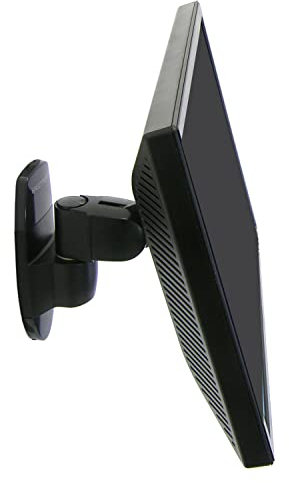 Ergotron 200 Series Wall Mount Pivot - Soporte de Pared para TV, Negro