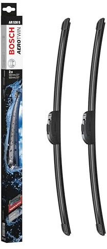 Bosch Scheibenwischer Aerotwin AR530S, Länge: 530mm/530mm – Set für Frontscheibe