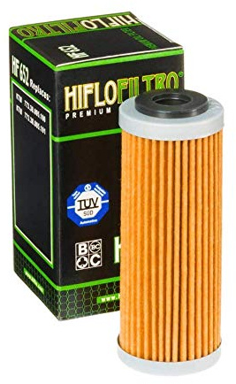 HifloFiltro HF652 Ölfilter, Anzahl 1, Black