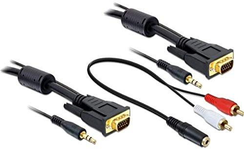 DeLock VGA St. + Audio St. > VGA St. + Audio St. 3,0m (black)