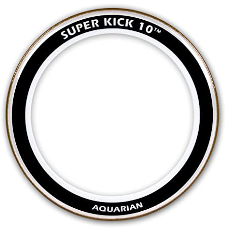 Aquarian Super-Kick 10 Trommelfell mit Vordämpfung (50,8 cm/20 Zoll)
