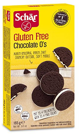Schär Chocolate O´s glutenfrei 165g, 6er Pack