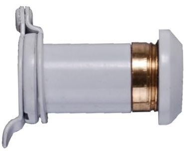 Spy Hole Viewer 20-35mm Long White Gold Chrome - Door Viewer 20-35mm White
