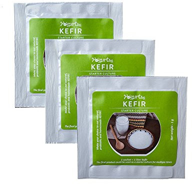 Starter Kultur für Kefir 3 Beutel für 3 Liter - Yogurt.bg
