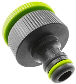 Garden Multi-Size tap Threaded Reducer Adaptor,fits 1 bsp or 3/4 bsp tap Thread,Universal Hose Connector