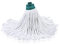 Leifheit Ersatzkopf Classic Mop Cotton, für hartnäckige Flecken auf Fliesen und Steinböden, extra hohe Wasseraufnahme und Abgabe, saugfähige Baumwolle, waschbar bei 60°C, Flexible Mopkopf-Streifen