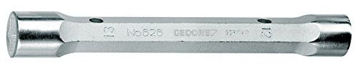 GEDORE Doppelsteckschlüssel, massiv, 6-kant, 1 Stück, 626 12x13