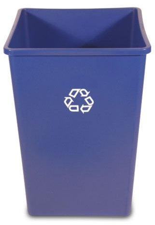 Rubbermaid Styleline Series® Abfalleimer Quatratisch 132,5 l