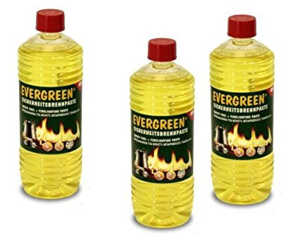 Ignis Evergreen - Combustible para Fondue (Botella de un litro)