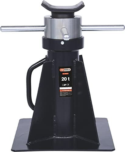 KS TOOLS 160.0377 - Chandelle Basse PL 20T à Vis, Hauteur Max 680 mm