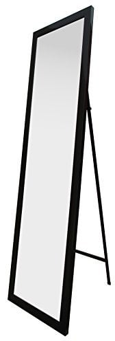 King Collection King Home S1710536 Specchio da Pavimento con Cornice, Nero