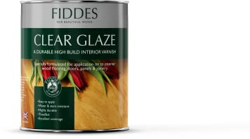 Fiddes Matt Finish Clear Glaze Varnish 1 Litre