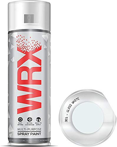 WRX 4 x Spray Paint 400 ml - Gloss White 301 RAL 9010