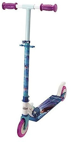 Smoby 750363 Eiskönigin 2 Roller mit Bremse, klappbar
