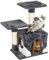 Yaheetech 69cm Cat Tree Tower w/2 Sisal Scratching Posts Basic Cat Climbing Tree for Indoor Small Cats, Dark Grey/White