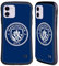 Head Case Designs Officially Licensed Manchester City Man City FC Obsidian White Mono Badge Hybrid Case Compatible With Apple iPhone 11
