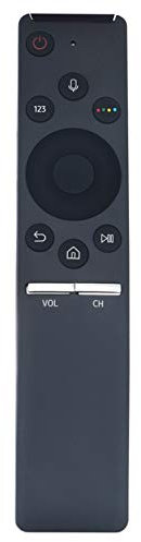 BN59-01266A Voice Replacement Remote with Mic fit for Samsung Smart TV UN65MU6300F UN43MU6300F QN43Q60RAFXZA UN55MU800D UN65MU650D QN49Q60RAFXZA N75Q9FAMFXZA UN40MU6300FXZA QN55Q60RAFXZA QN65Q60RAFXZA