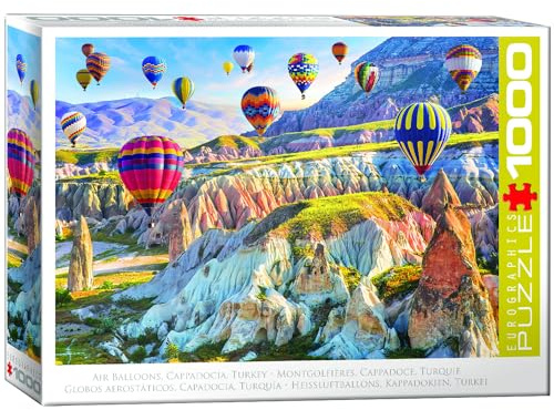Eurographics Puzzle 1000 Pc - Hot Air Balloons - Turkey