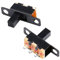 VOANZO 100 PZ 3 Pin 2 Posizioni Mini Interruttore Pannello ON/OFF Micro per FAI DA TE Apparecchiature Elettroniche