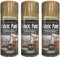 3 x Gold spray paint Craft Fabric Paint Leather Spray Paint Art Vinyl & Crafts Gold Paint 200ml