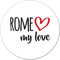 Huuraa Magnet Rome My Love Geschenk Kühlschrankmagnet 59mm Flaschenöffner Rome Geschenkidee