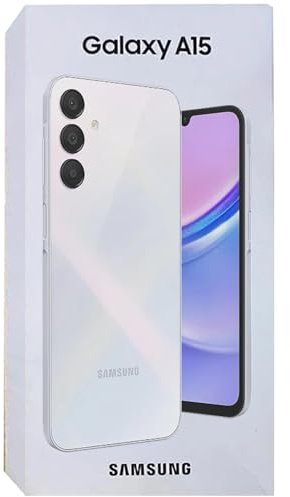 Samsung Galaxy A15 (SM-155M/DSN), 128GB 6GB RAM, Dual SIM, Factory Unlocked GSM, International Version (Wall Charger Bundle) (Light Blue)