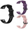 Panda Bobo For Huawei Honor Band 4/5 Wrist Watch Replacement Silicone Sport Watch band Strap (Pack B - 3 Straps)