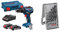 Bosch Professional 18V System Cordless Combi Drill GSB 18V-55 (2x2.0 Ah Battery, Charger 18V-40, in L-BOXX 136) + 7pc. Brad Point Wood Drill Bit Set (for Soft- and Hardwood, Ø 3-10 mm, Accessories)