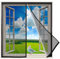 Zanzariera Per Finestra 260x130cm Zanzariera Magnetica per Porta, Zanzariera Per Finestra Magnetica, Zanzariera Con Nastro Magico Protezione Zanzara Innovativo, Nero