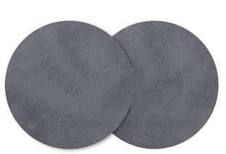Auto Untersetzer 2 Stücke Auto Coaster Für SAAB Für 9-4X Für 9-7X Für 9-3 9-5 9-2X 9-X 9000 900 600 99 97 Wasser Tasse Flasche Halter Matte Anti-Slip Pad rutschfest Auto Untersetzer(Grey-2PCS)