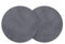 Auto Untersetzer 2 Stücke Auto Coaster Für SAAB Für 9-4X Für 9-7X Für 9-3 9-5 9-2X 9-X 9000 900 600 99 97 Wasser Tasse Flasche Halter Matte Anti-Slip Pad rutschfest Auto Untersetzer(Grey-2PCS)