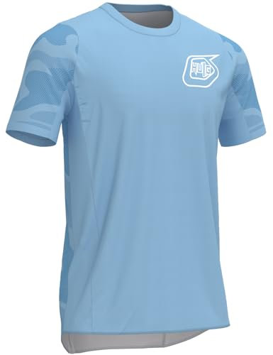 MTB Shirt Herren,Fahrrad Shirt,radshirt Herren Kurzarm,MTB Tshirt,Geeignet Zum Laufen/Radfahren/Wandern Und Anderen Sportarten (Style-04,XL)