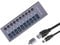 Balabaxer 10-Port Aluminium USB 3.0 Hub with 10-Port Data Transfer, 72W (24V/3A) Power Adapter, USB Splitter with Individual Switches
