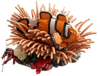BlueBrixx Pro 107708 – Clownfisch aus Klemmbausteinen mit 2600 Bauelementen