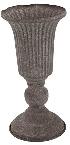 Milisten Vaso Decorativo Retro Per Fiori Urna Elegante Da Giardino Per Matrimoni e Decorazioni Da Tavolo Stile Vintage Per Composizioni Floreali e Arredamento