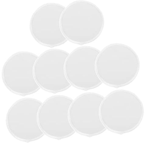 ARTSEWPLY 10pezzi Coppette Assorbilatte Lavabili e Riutilizzabili Da Traspiranti e Morbide Per Allattamento e Post Parto Design Ergonomico Per Comfort e Praticità