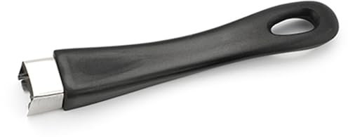 RSYHVG Pan Replacement Handle Black 170mm with Screw Nonstick Saucepan Cookware Skillet Stainless Steel Handle