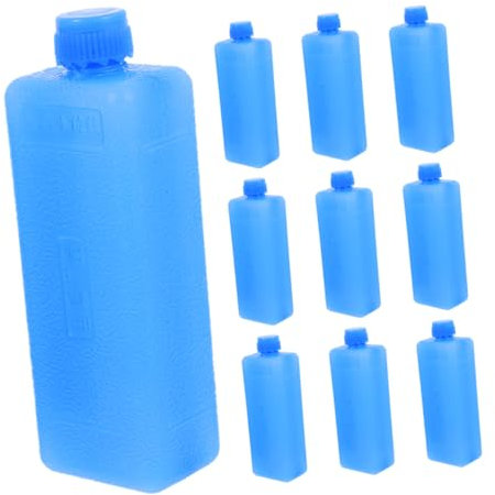 Lurrose 10Pièces Blocs de Congélation Compacts pour Climatiseur Refroidissement Rapide Durable