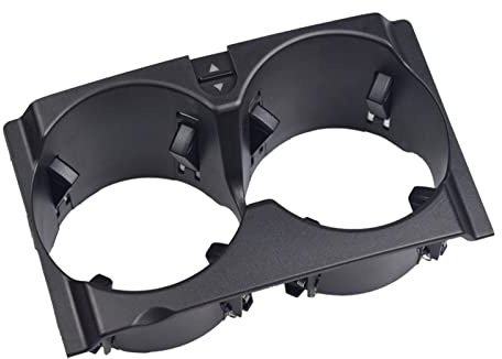 ZEMNLO Auto-Wasserbecherhalter-Einsatzrahmen for die vordere Mittelkonsole, for Mercedes, E-Klasse W212 E200 E260 E300 E320 E350 E400 A2126800110 Getränkehalter für die Mittelkonsole