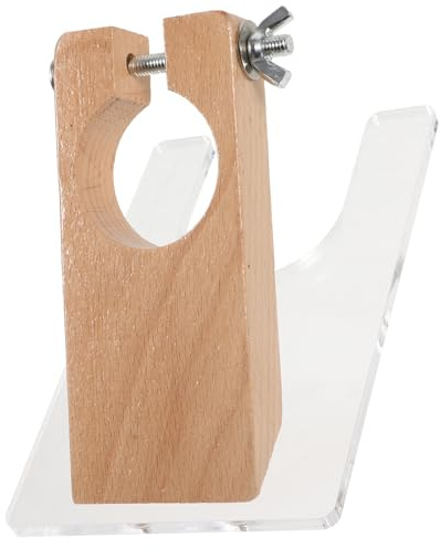 Homoyoyo Rug Tufting Clipper Holder Carpet Trimmer Guide Practical Sturdy Wood Plastic Base for Office and Hotel Use