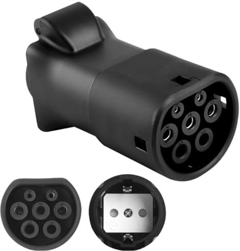 MechKit V2L Adapter Typ 2 auf Schuko 16A 3,5kW Entladeadapter für XPENG Elektrofahrzeuge, Vehicle-to-Load IP54 Staub- und Spritzwasserschutz, Plug & Play Camping Notstrom Outdoor (Schwarz)
