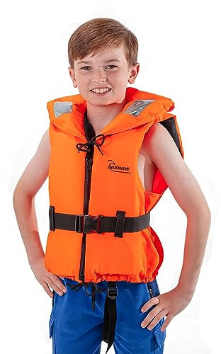 Bluewave MP 100N 30-40kg Kids Lifejacket (9-12 years) Orange