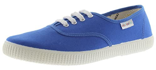victoria Inglesas Unisex 1915 Lona & Cordones Blancos 106613 para Adulto Francia 43