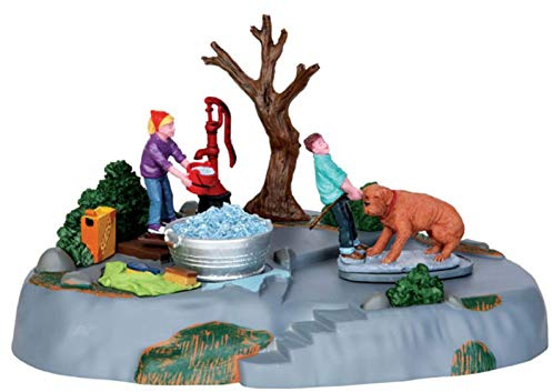 Lemax 44770 Christmas Village Accessory: Time For a Scrub